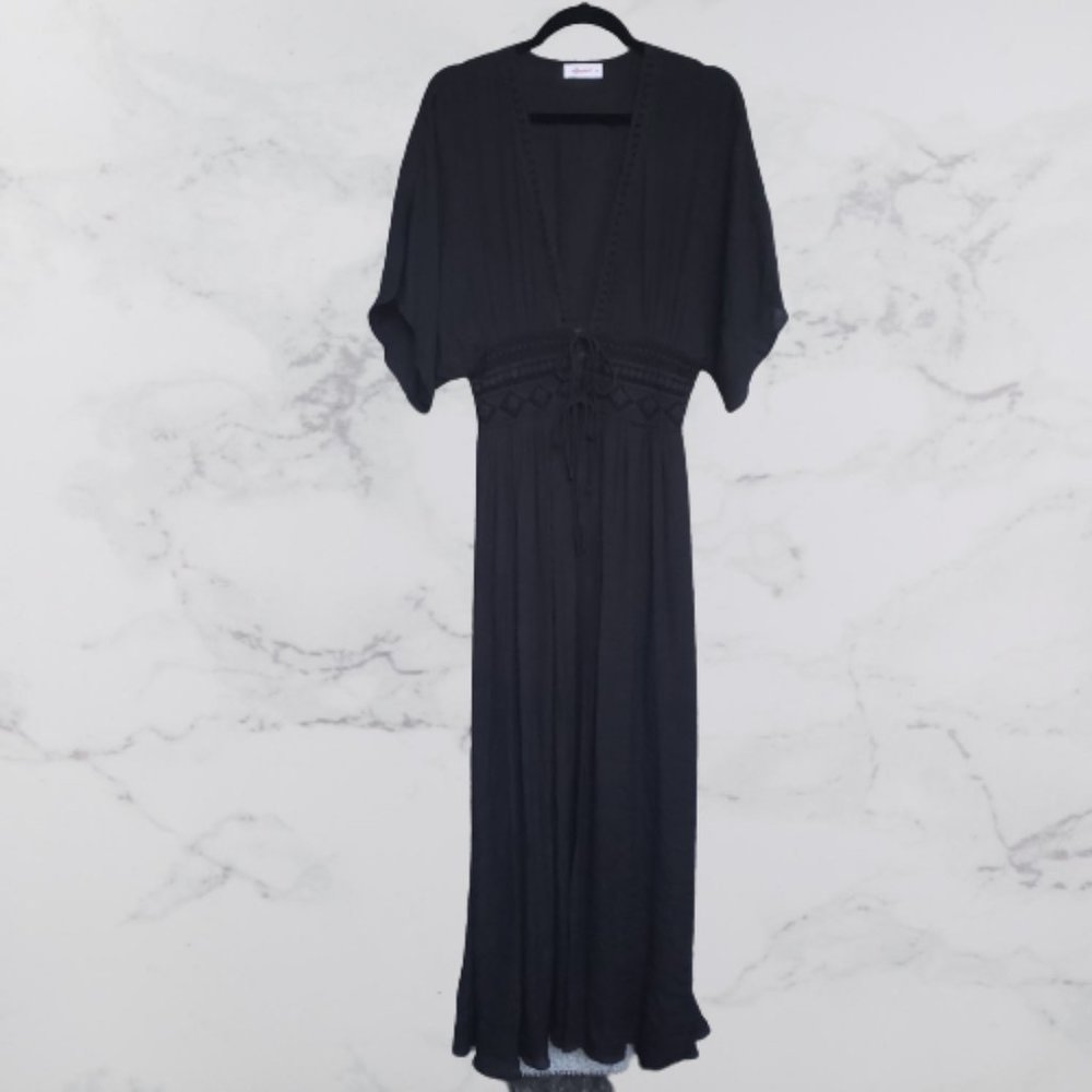 Target Maxi Black Cover Up